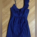 Voom by Joy Han Dusty Blue formal mini Dress ladies small Photo 0