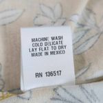 Loveappella  Yellow Floral Mini Dress with Open Tie Back NWT Size XL Photo 10