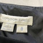 London Times  Black Bow Tie Dress 8 Photo 2