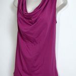 Synergy Organic Clothing Fuchsia Pink Drape Neck Tank Top Pullover Extra Small Size XS Photo 1
