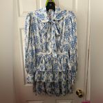 Love Shack Fancy NWT Daly Mini Dress in Frosted Shores in a size 00 Photo 1
