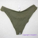 NEW Free People* Kya reversible stella bikini bottom, green, size XS Green Photo 5
