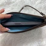 Coach Brown Suede Wristlet Photo 6