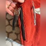 Free People Movement NWT Cabin Red Fuzzy Teddy Crossbody Bag Photo 12