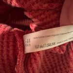 Free People FP One Cropped Interlaken Top size Large Red Photo 12