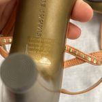 Gianni Bini  NWOT peach and gold strapped heels. Photo 5