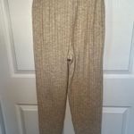 Free People  Around the Clock Knit Joggers Ribbed Drawstring Lounge Pants Comfy S Photo 2