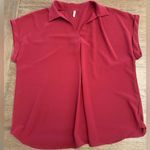 Halara  size large  Red Women's Top Photo 0