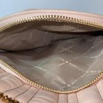 Michael Kors  Abbey light pink/beige leather backpack ballet Photo 8