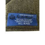 Bill Blass Vintage Loro Piana Wool Cashmere Herringbone Long Jacket Coat Size 14 Photo 4