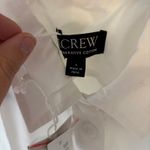 J.Crew  NWT Women's Gamine Shirt Cotton Short Sleeve White Size 6 Photo 4