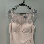 DJ JAZ Cap Sleeve Sequin Dress Pink Size 10 Photo 4