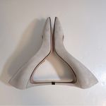 Prada Grey Suede Heels Size 41.5 or US 11.5 Photo 3
