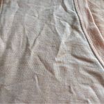 Athleta NWT  Sunrise V neck Sweatshirt Medium peachy orange color thumb holes Photo 6