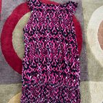 Jon Den Y2K Style Vintage Long Sleeveless Tank Tunic Top Smocked Size Medium Pink Photo 3
