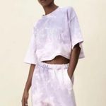 ZARA  Tie-Dye Oversized Knit Cropped Distressed Top NEW Photo 1