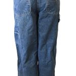 Tommy Hilfiger 90s Y2K Medium Wash Carpenter Jeans Denim Relaxed 8 Midrise Photo 1