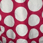 3 SISTERS Bubblegum Pink W/White Polka‎ Dot 3/4" Sleeve Button Jacket EUC Size S Photo 7