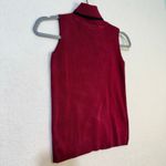Preview Collection Knitted Silk Turtle Neck Sleeveless Sweater Blouse X Photo 4