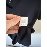 Universal Standard V-Neck Short Sleeve T-Shirt Black Size 00-0 Photo 7