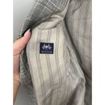 Brooks Brothers  Women's Moon Linen Wool Plaid 2-Piece Pant Suit Blazer UK Size 6 Photo 4