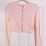 Pastel Pink Japanese Kawaii Style Cottage Balletcore Sweater Cardigan Top Size XS Photo 0