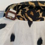 Burberry ANIMAL-PRINT COTTON-TWILL TRENCH COAT IN WHITE,BLACK,BROWN Size Photo 13