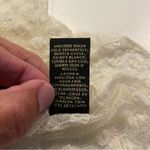 Vila Milano Sleeveless Tank Women’s size medium ivory see through polka dot Photo 10