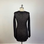 All Saints Mohair Blend Tear Sweater Dress Photo 5