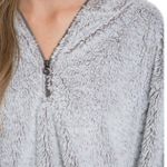 Dylan NWT  shag vintage sherpa zip hoodie with pockets. Size Medium Photo 3