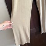 CHICO'S TRAVELERS | Taupe Tan Flat Front Straight Leg Pull on pants | Large 2 Photo 2