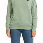 Carhartt  Size Large Mint Green Hooded Sweatshirt Photo 0