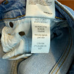 AGOLDE  Riley High Rise Straight Crop Jeans in Whiplash Distressed Size 27 Photo 4