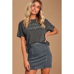 Free People Modern Femme Denim Mini Skirt Photo 2