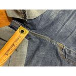 SONG Curvy High Rise Distressed Denim Shorts Juniors Size 7/28 Cuffed Shorts Blue Photo 7