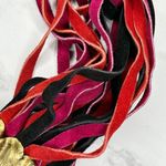 Vintage Strappy Belt with Unique Leaf Buckle ✨ Pink Photo 10