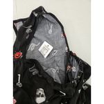 Torrid Sz 2 Challis Dress Plus 16 Ruffled Cold Shoulder Skull Snake Key Flower Photo 9