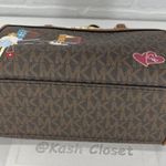 Michael Kors Brown Jet Set Girls XS Crossbody Duffle Bag Photo 4