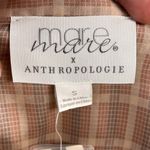 Anthropologie X Mare Mare Tie Neck Long Sleeve Blouse Neutral Size S. NEW Brown Photo 8