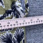 Tahari  Womens Blouse Size XL Linen Vacation Travel‎ Hawaiian Palm Tropical Beach Photo 8