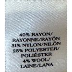 Ann Taylor  Women's Sweater Crew Neck Full Back‎ Button 3/4 Sleeve Yellow Medium Photo 6