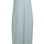 Peruvian Connection Malibu Cotton Modal Jersey Knit Maxi T-Shirt Dress: Seafoam Photo 1