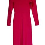 Leith NWT Pink Long Sleeve Slit Midi Sweater Dress - Size: Extra Small Photo 5