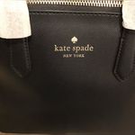 Kate Spade  Medium Dome satchel Bag K8701 Saffiano PVC Black Schuyler Photo 2