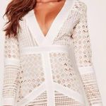 Missguided White lace dress Photo 0