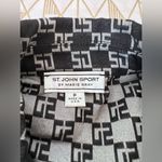 St. John Sport Shimmer Vintage Crop Blazer Photo 6