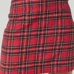 Francesca's Gemma Sequin Plaid Mini Skirt Photo 0