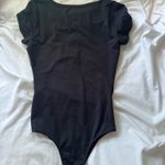 Hollister  Black Short Sleeve Snap Bodysuit Photo 1