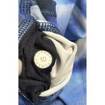 Lululemon  Wunder Under High Waist Leggings - Blue Tie Dye • size 10 Photo 3