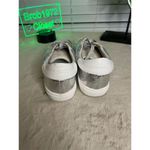 Party Women's Silver Star Low Top Sneakers Size 8 Casual Athletic Shoes Photo 2